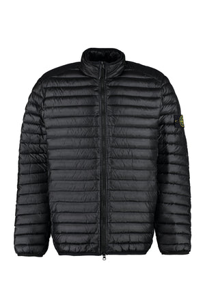 Techno-nylon down jacket-0